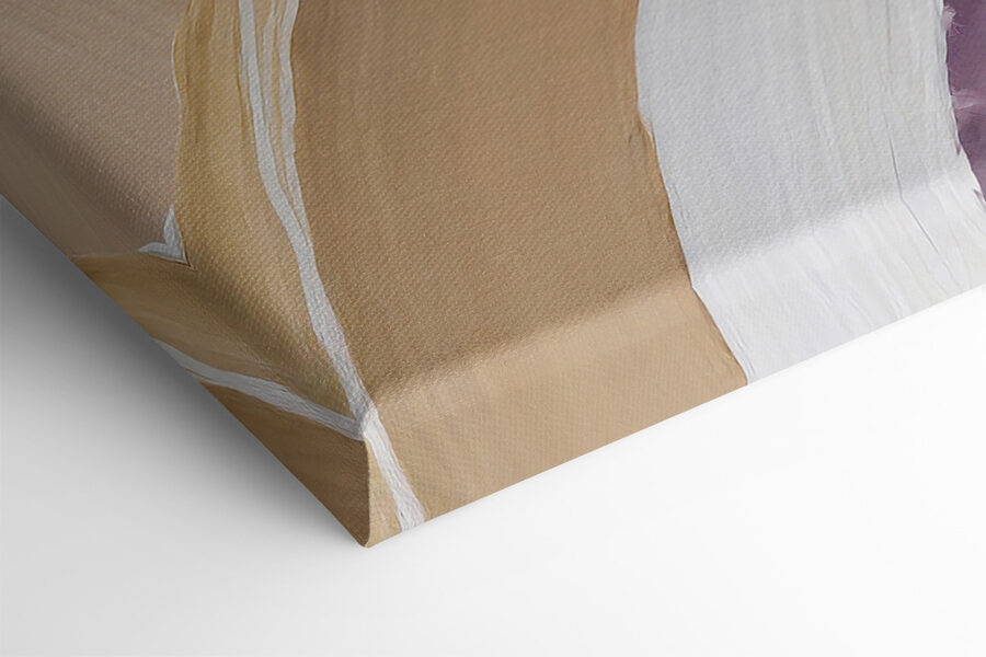 Gros plan sur une peinture Gros plan sur une peinture