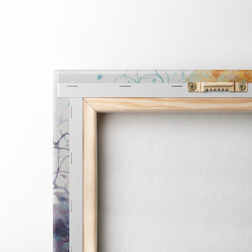 A tree with different colors of leaves A tree with different colors of leaves