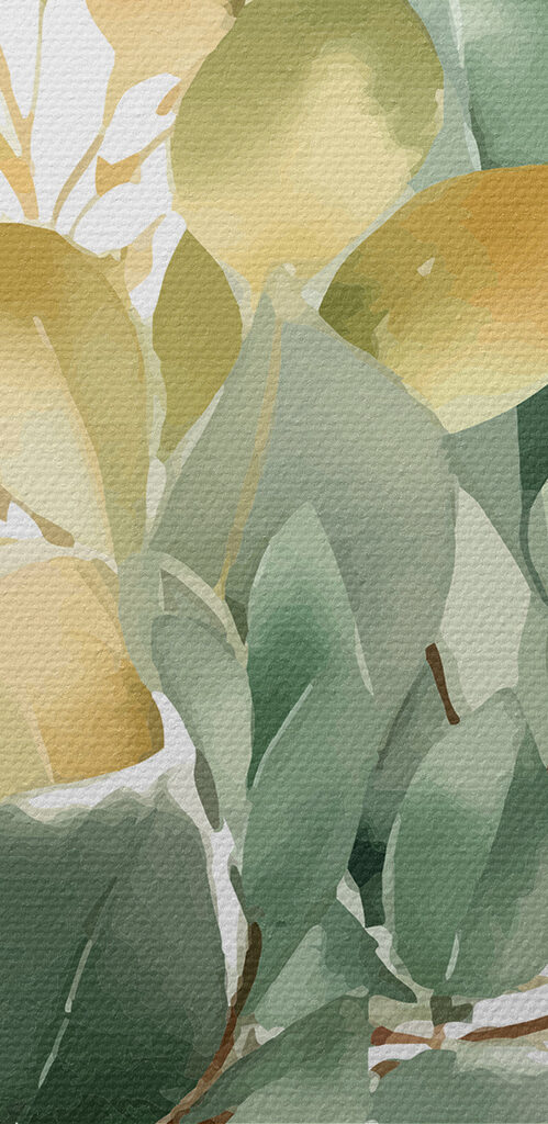 Une aquarelle de feuilles s36365pzvl 499x1024 - Une aquarelle de feuilles