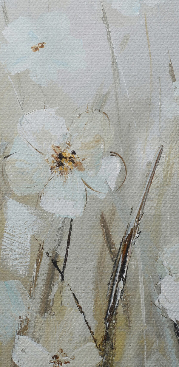 Un tableau de fleurs blanches Un tableau de fleurs blanches