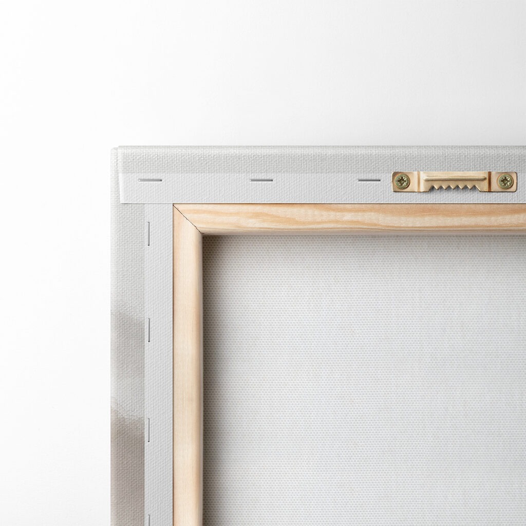 A landscape of mountains and trees