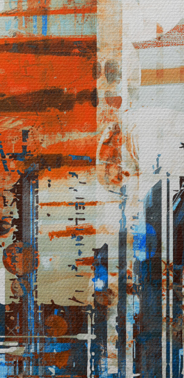 Peinture d'une ville Peinture d'une ville