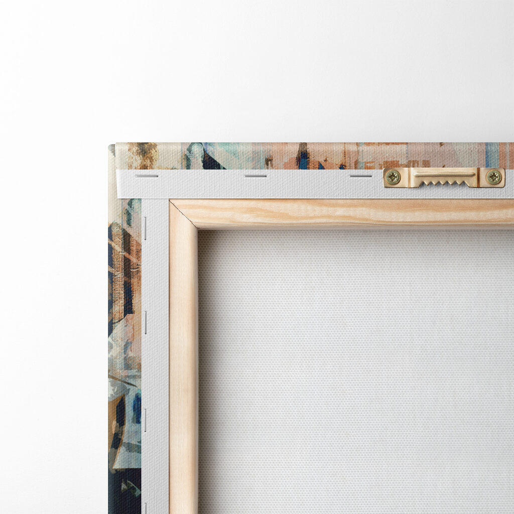 A group of people walking down a street