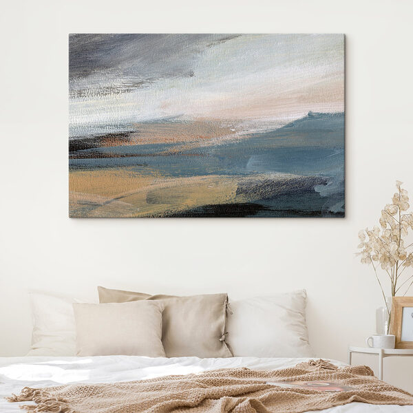 Gros plan sur une peinture Gros plan sur une peinture