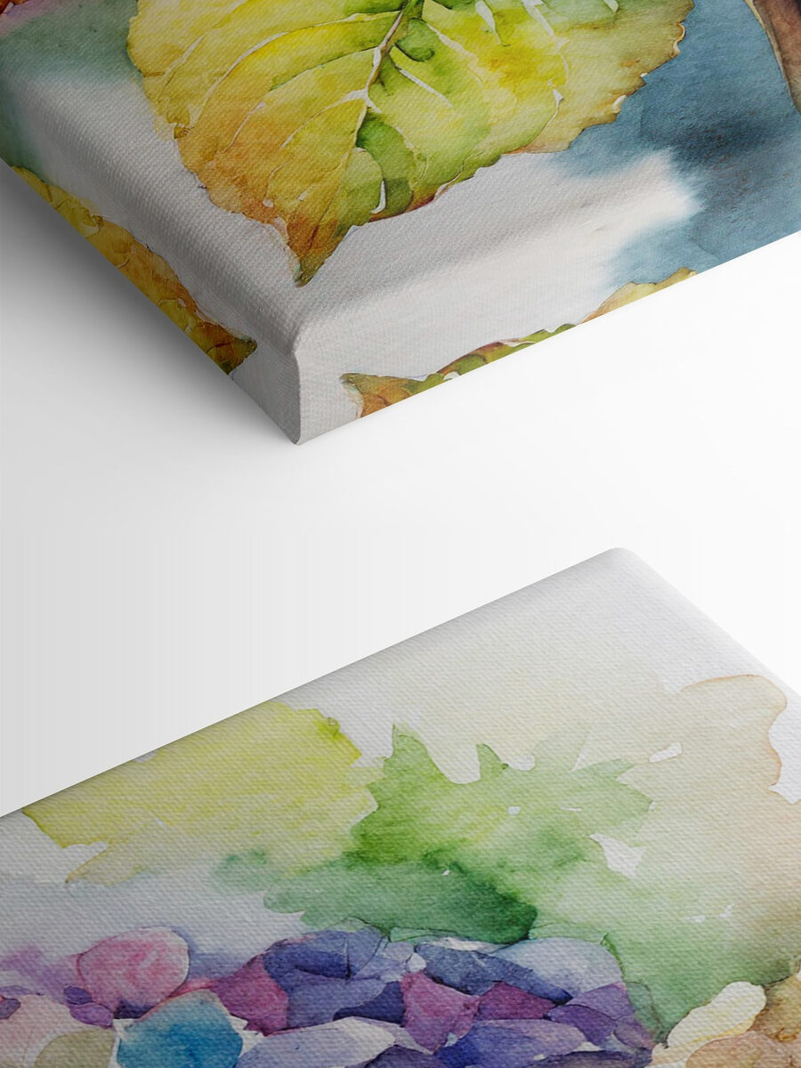 Une aquarelle de fleurs
