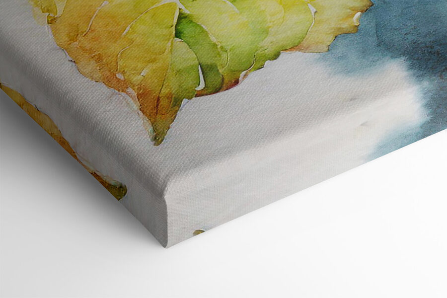 Une aquarelle de fleurs