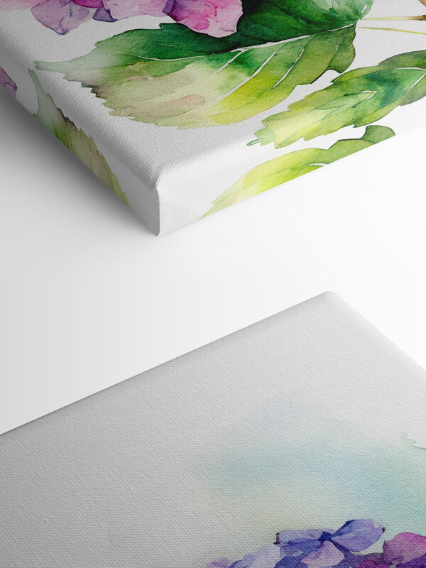 Une aquarelle d'une fleur Une aquarelle d'une fleur