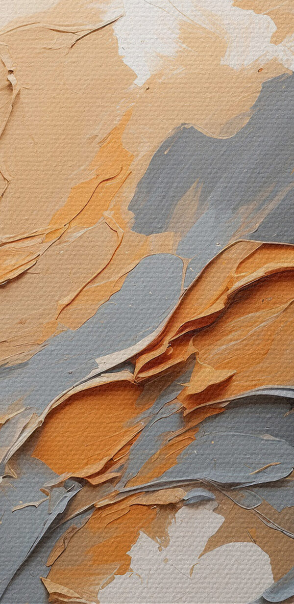Gros plan sur une peinture Gros plan sur une peinture