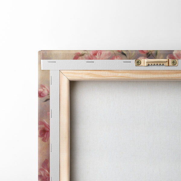 Peinture de fleurs roses dans un vase Peinture de fleurs roses dans un vase