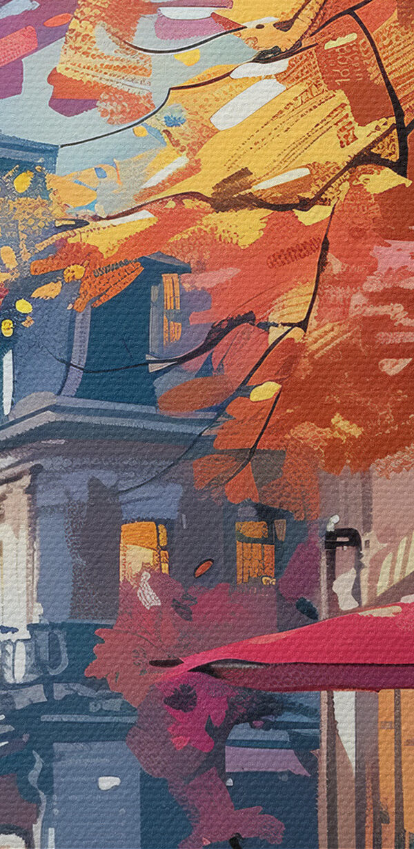 Une rue avec des tables, des chaises et des parasols s37459pzvl 600x1231 - Une rue avec des tables, des chaises et des parasols