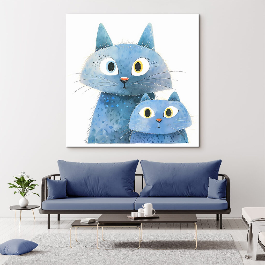 A cat and a cat A cat and a cat