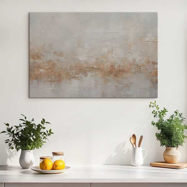 Un mur blanc et brun Un mur blanc et brun