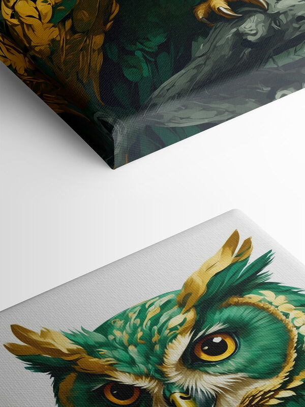 Peinture d'un hibou Peinture d'un hibou