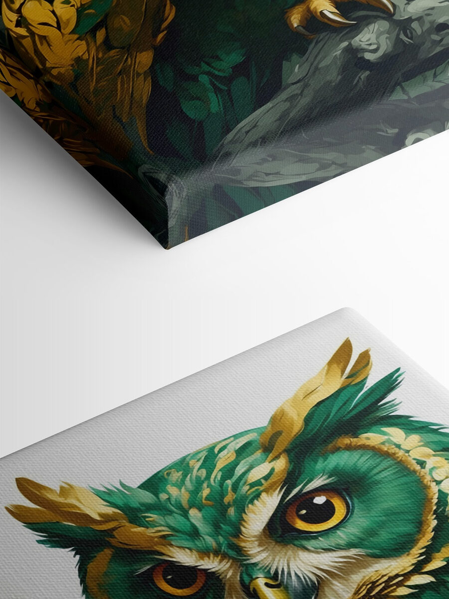 Peinture d'un hibou