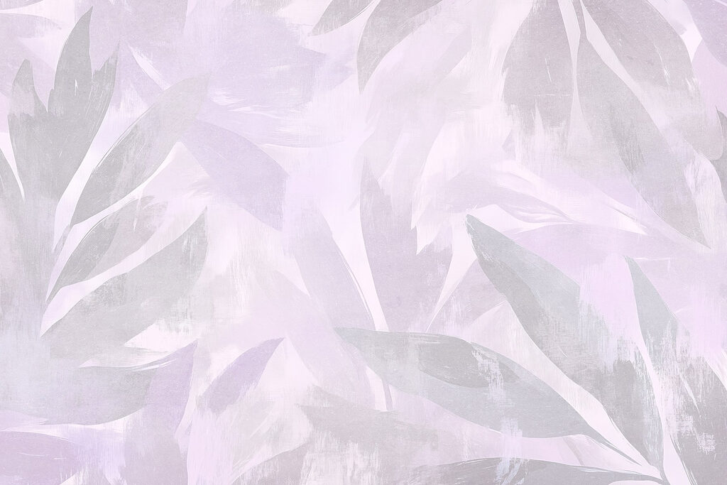 Fond blanc et violet avec des feuilles Fond blanc et violet avec des feuilles