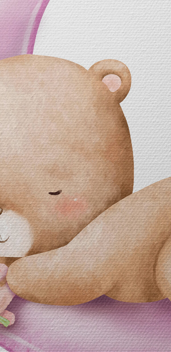 Un ours en peluche sur la lune Un ours en peluche sur la lune