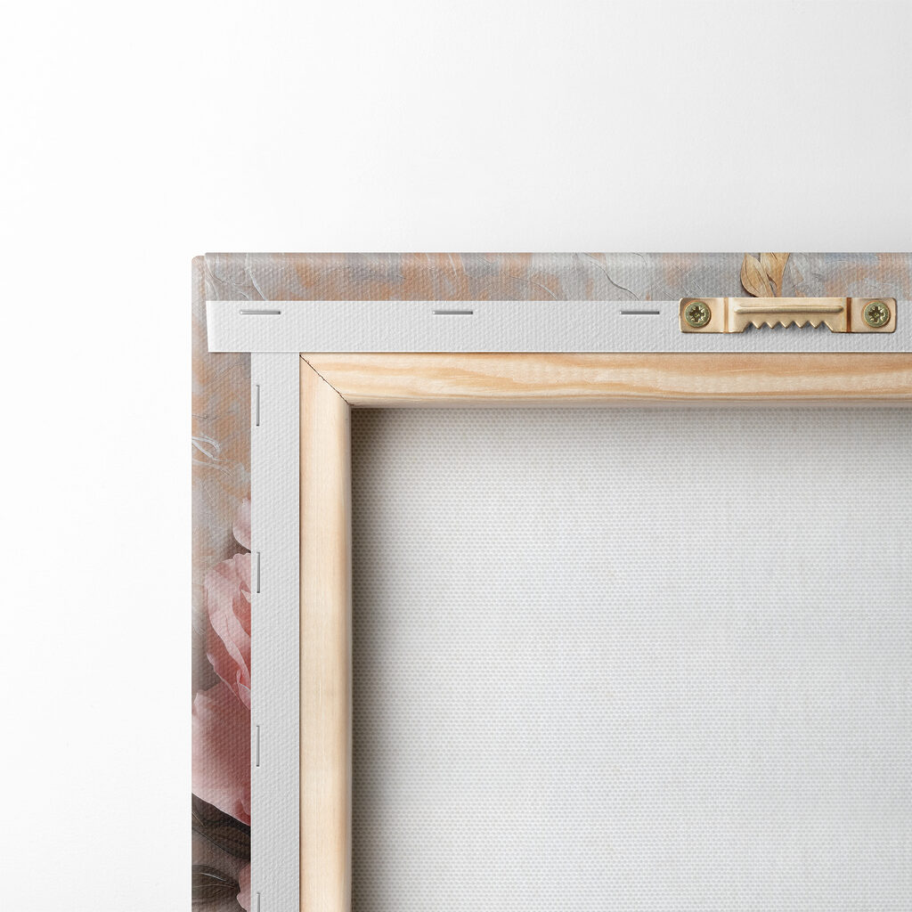 Peonies blooming amid lush foliage