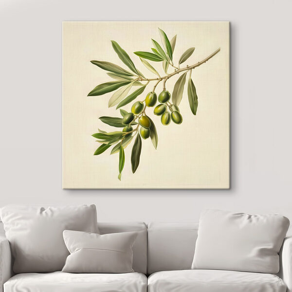 Un fruit vert sur une branche Un fruit vert sur une branche