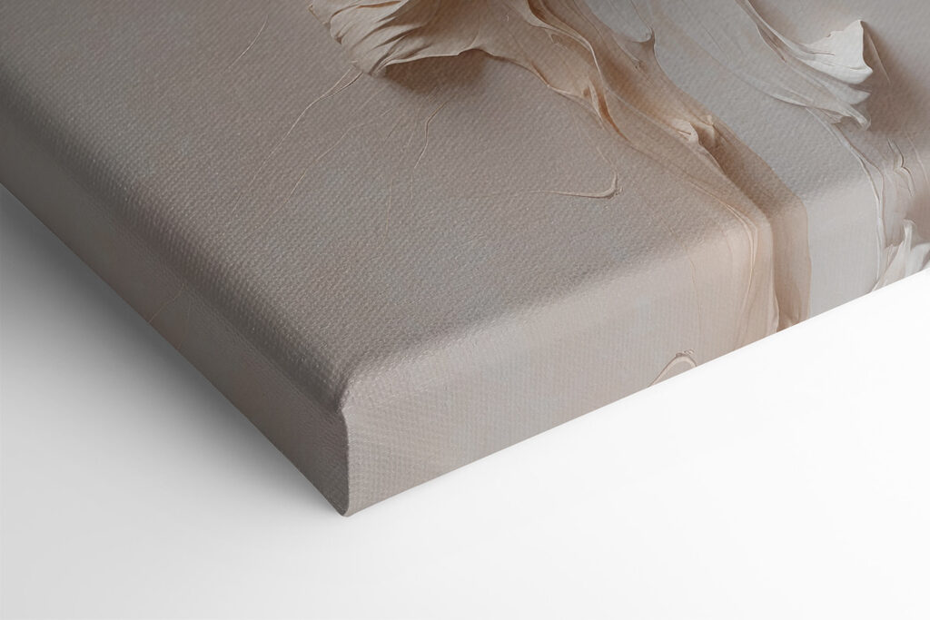 A black and white paint