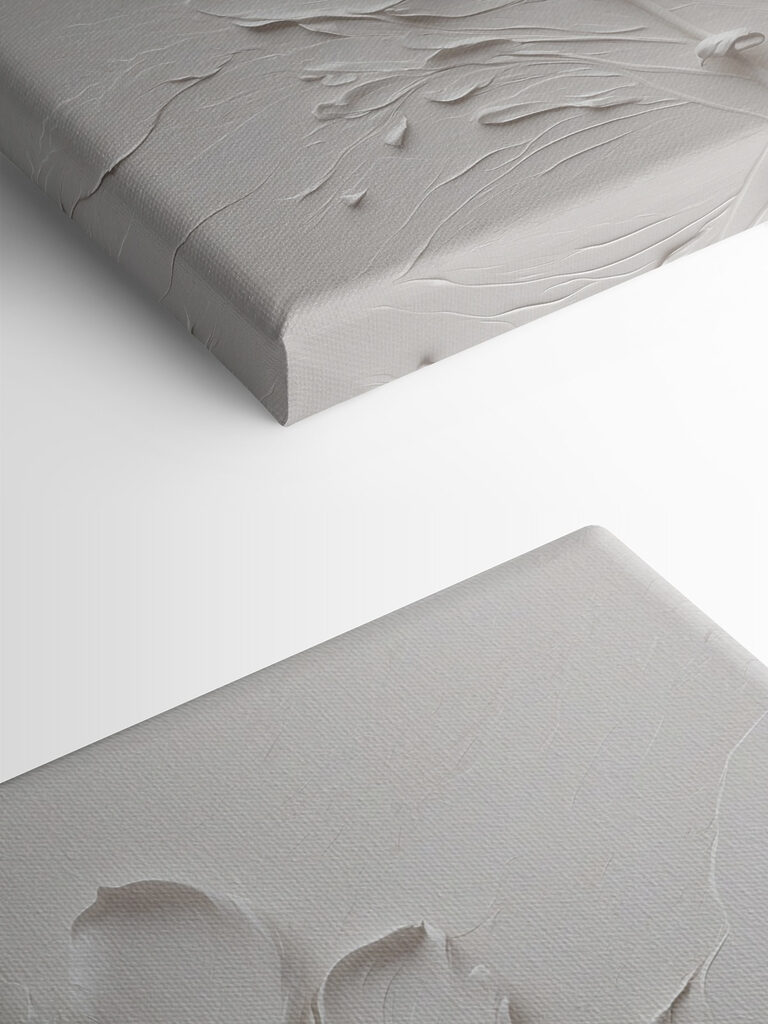 A white flower with leaves A white flower with leaves