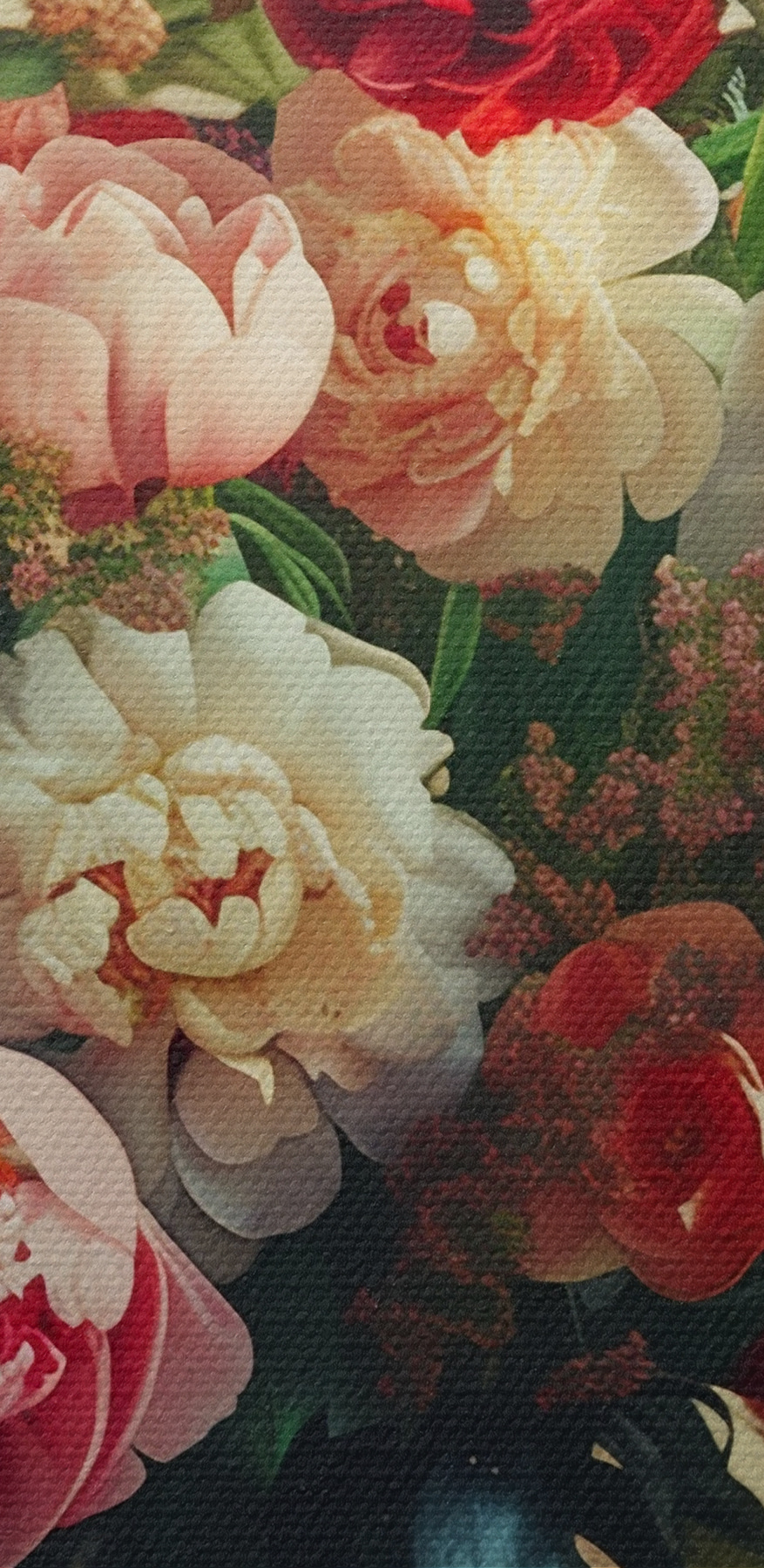 Un vase de fleurs sur une table Un vase de fleurs sur une table