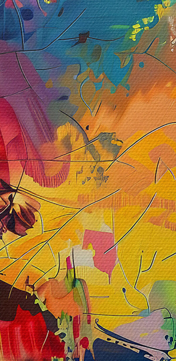 Un tableau coloré de différentes couleurs Un tableau coloré de différentes couleurs