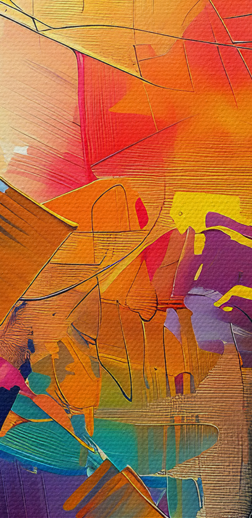 Un fond coloré avec différentes couleurs