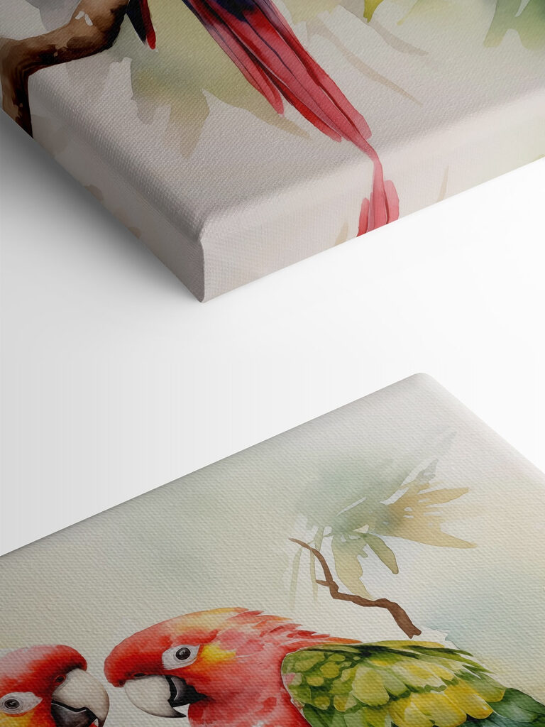 Two birds on a branch Two birds on a branch