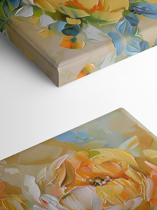 Peinture de fleurs sur toile Peinture de fleurs sur toile