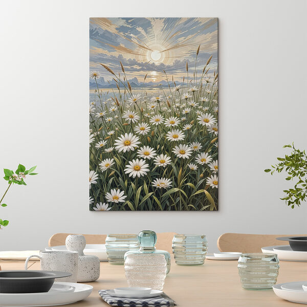 Champ de fleurs blanches Champ de fleurs blanches