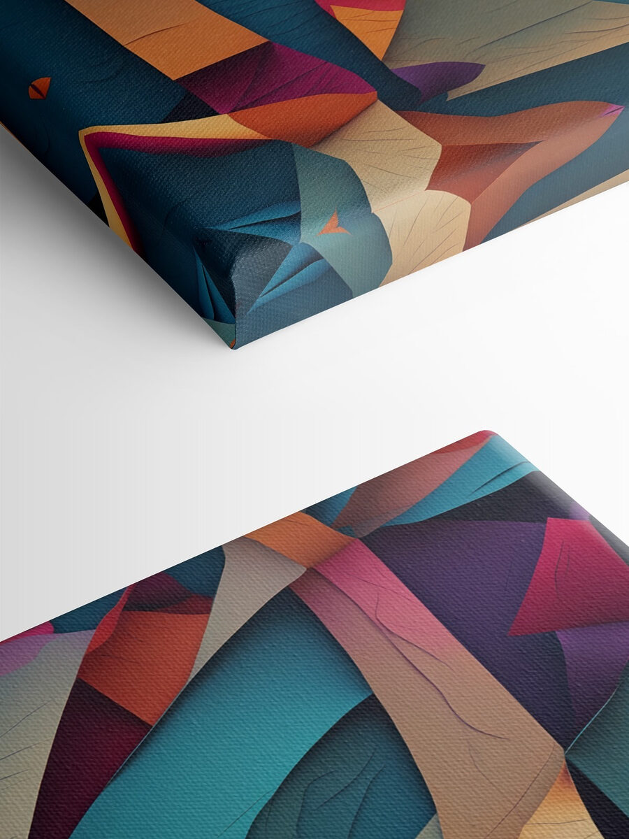 Découpage en papier coloré