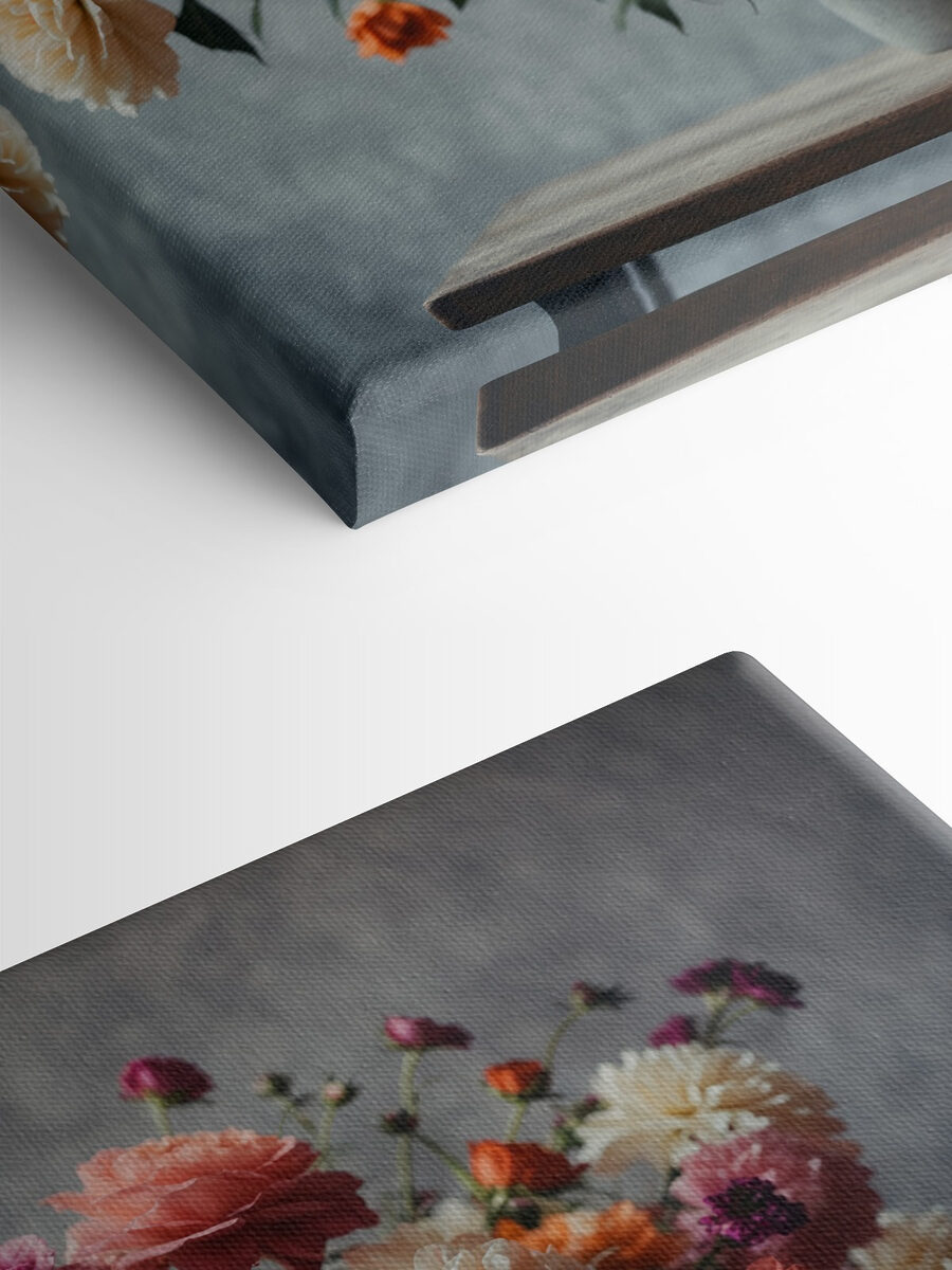 Vase de fleurs sur une table