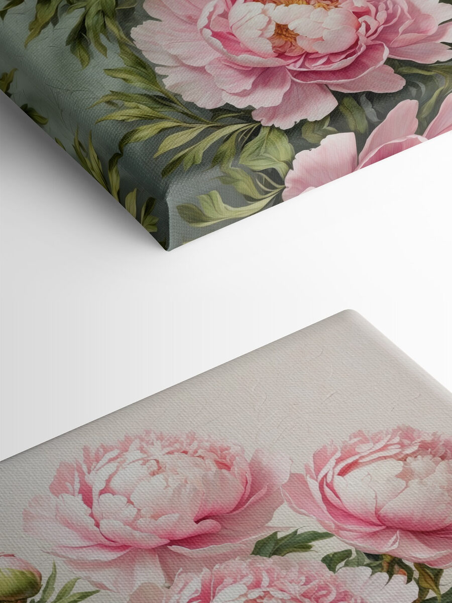 Groupe de fleurs roses