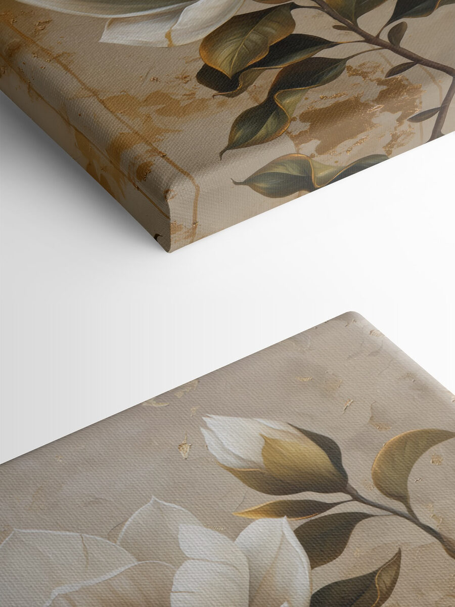 Peinture de fleurs blanches Peinture de fleurs blanches