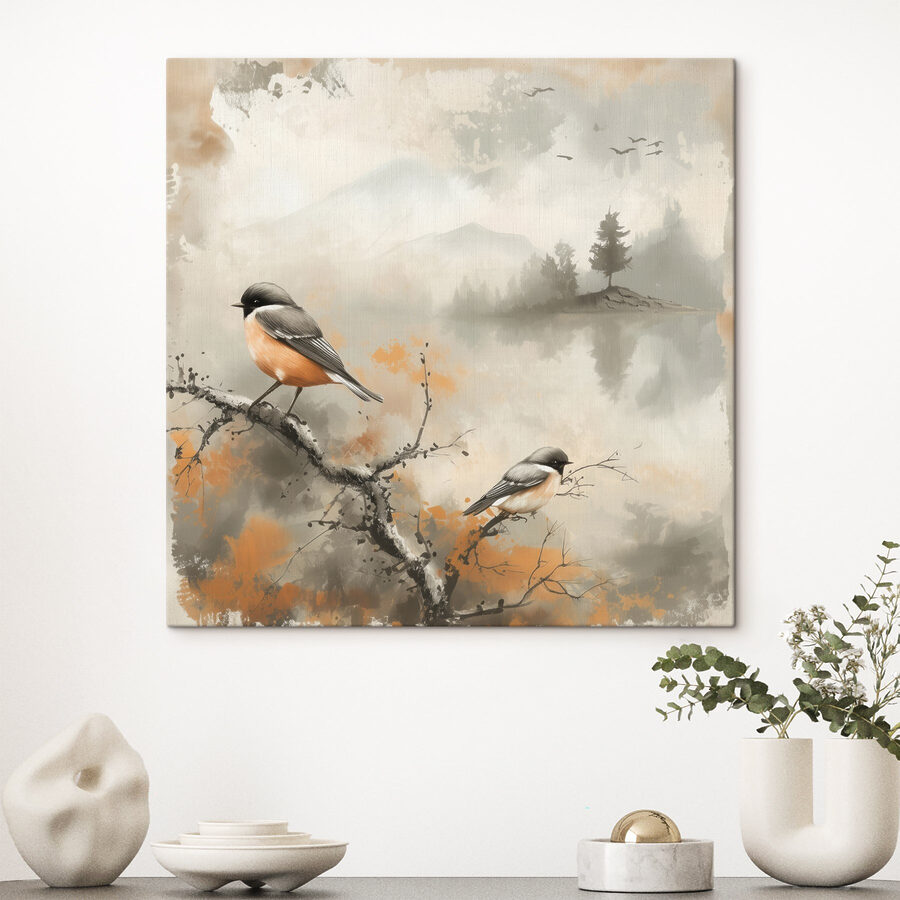 Oiseau sur une branche