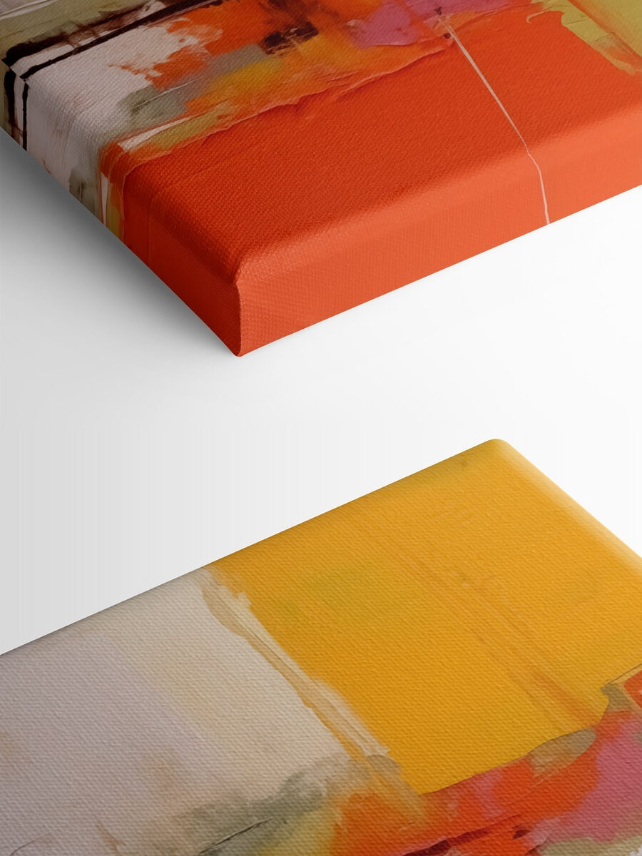 Peinture d'un mur coloré