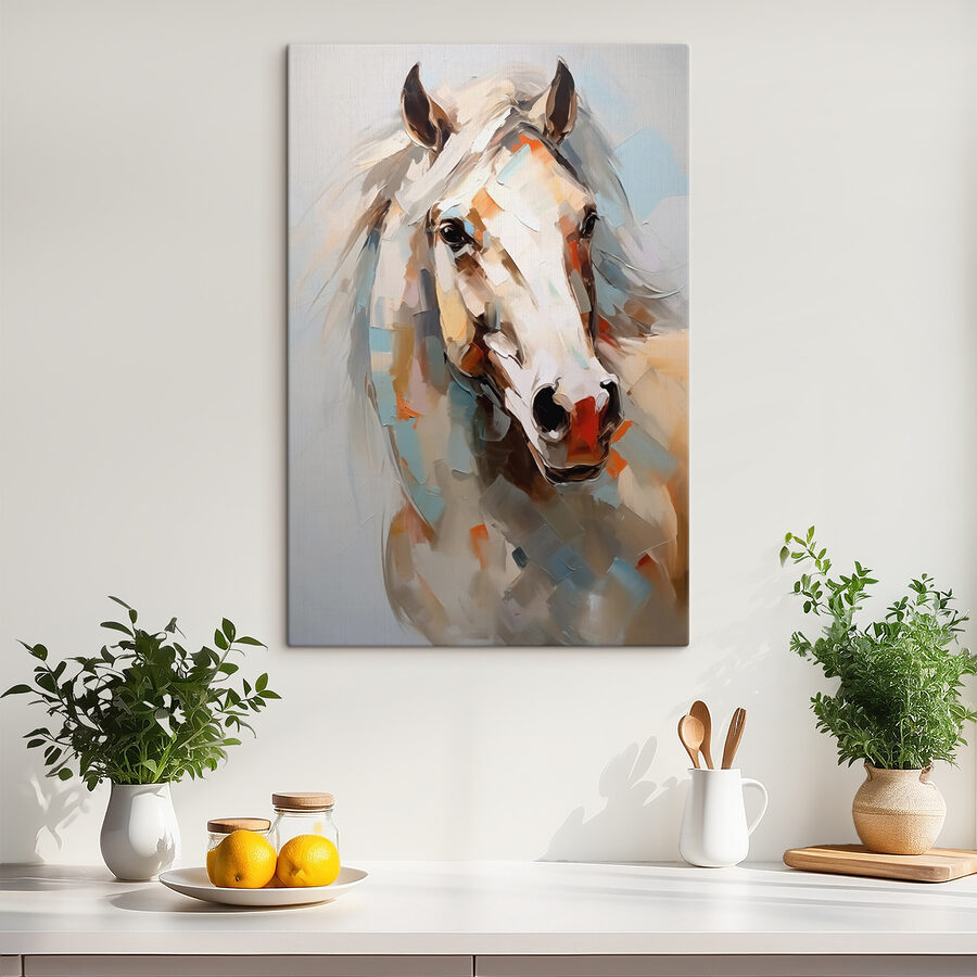 Peinture d'un cheval
