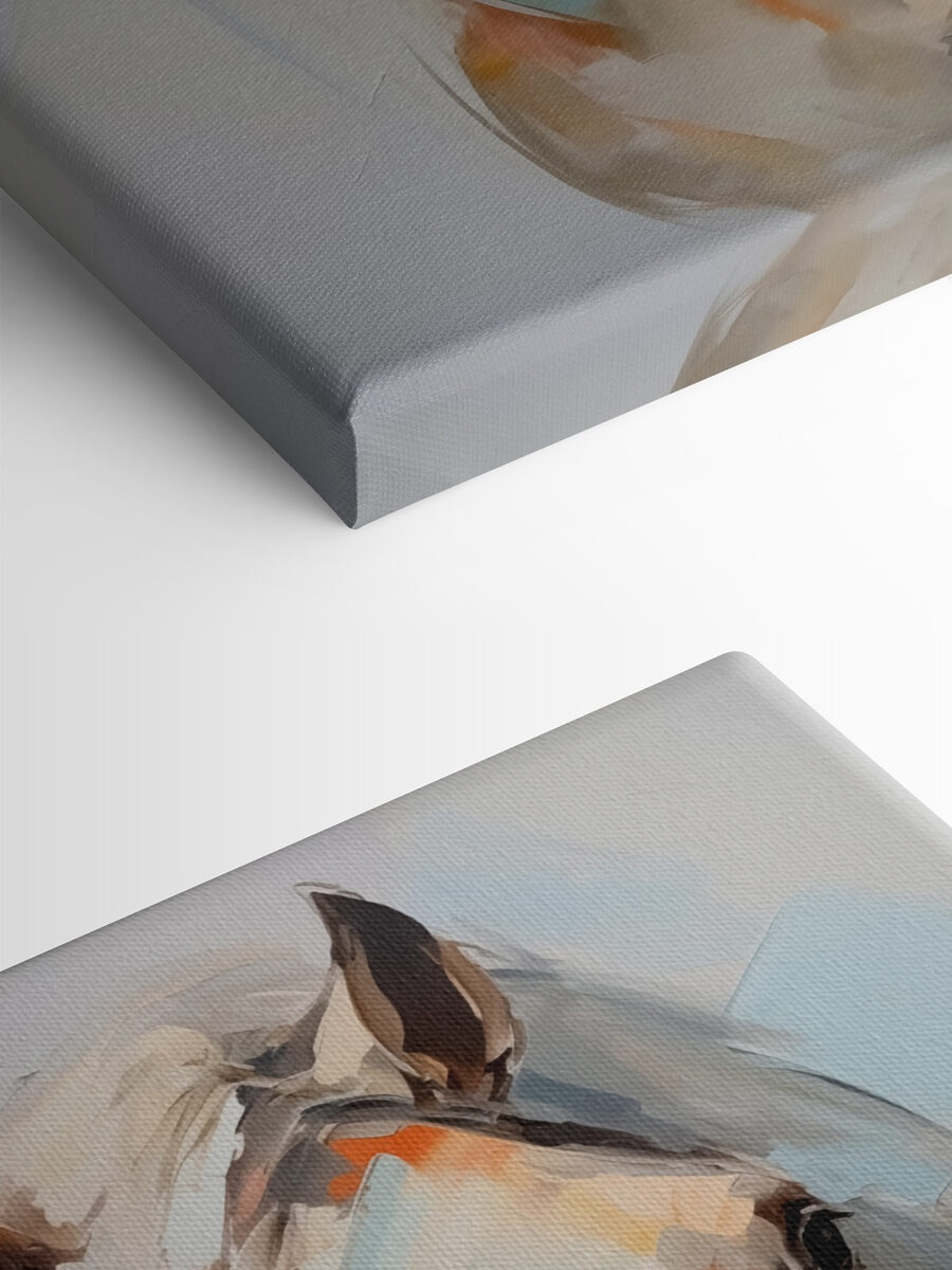 Peinture d'un cheval