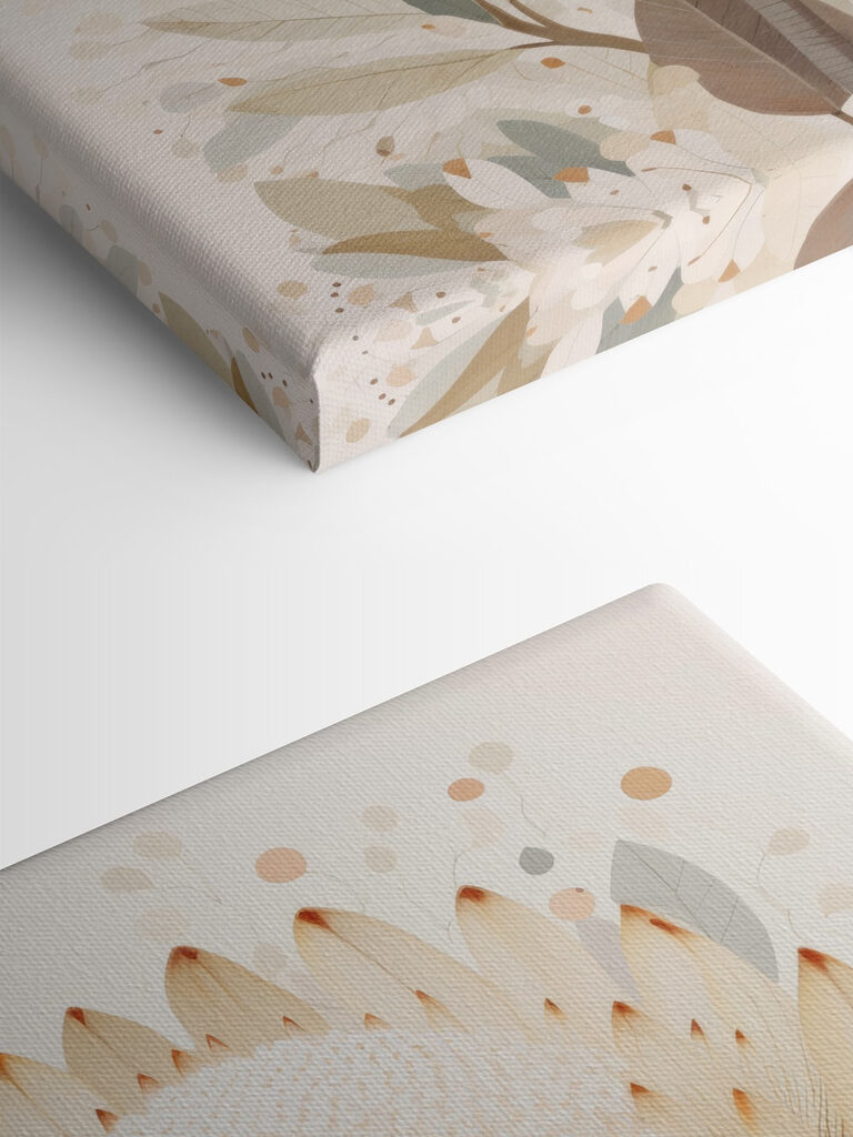 Flower with leaves and petals