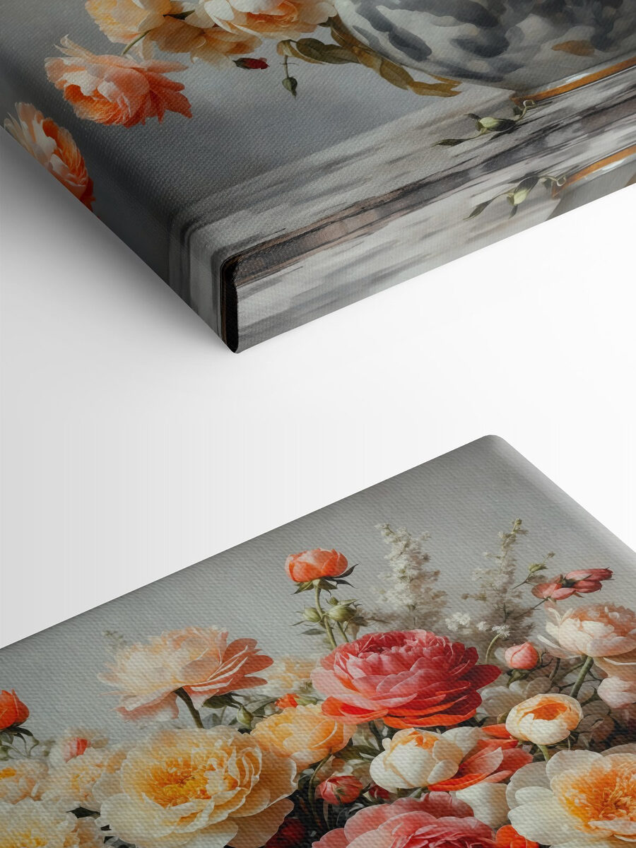 Vase de fleurs sur une table Vase de fleurs sur une table