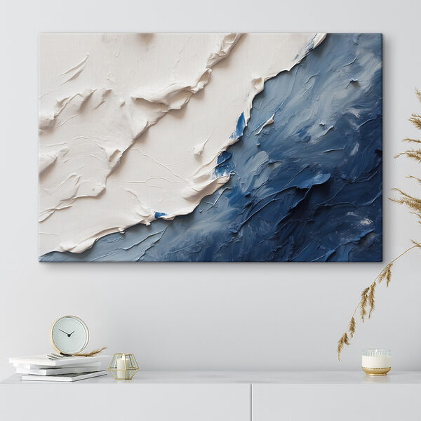 Gros plan sur une peinture Gros plan sur une peinture