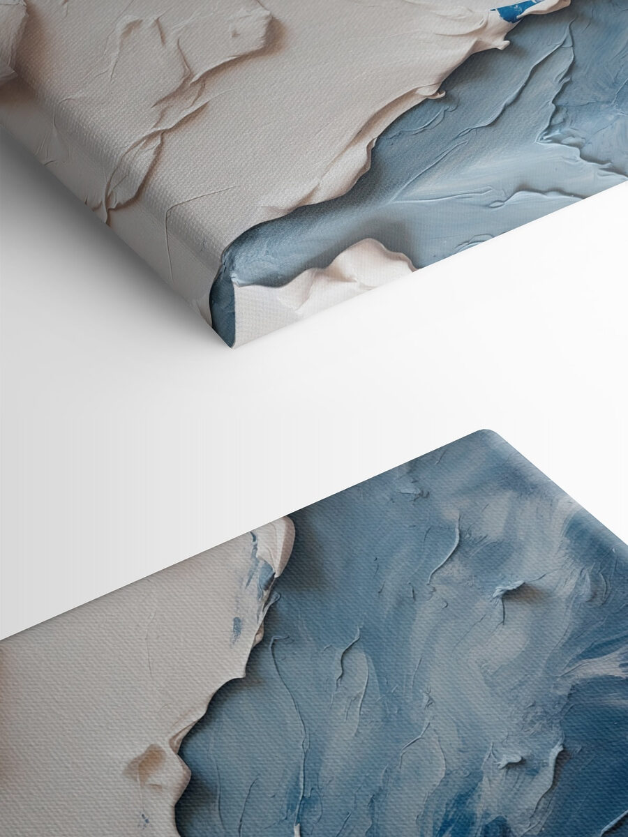 Gros plan sur une peinture Gros plan sur une peinture