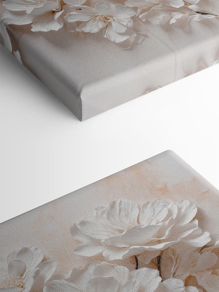 Group of white flowers