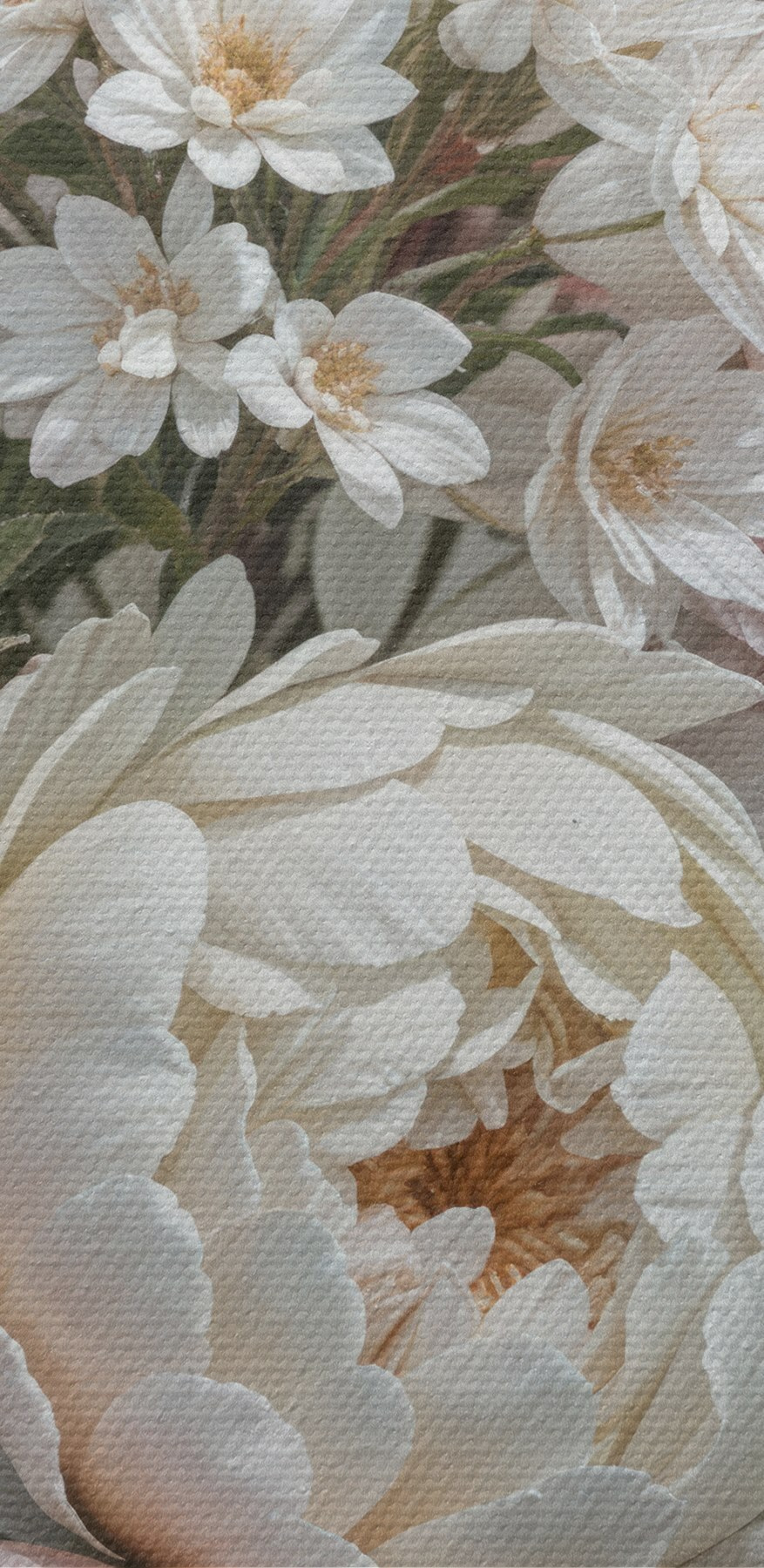 Groupe de fleurs dans un bouquet