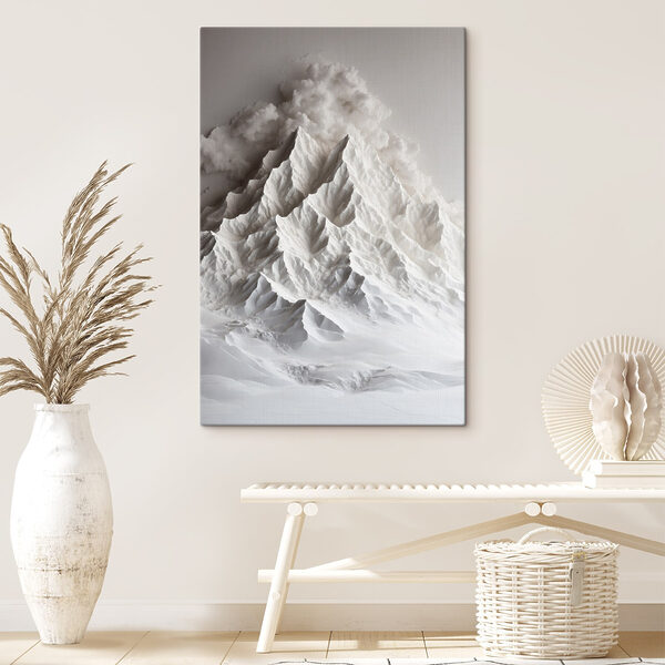 Montagne avec de la fumée qui s'en échappe Montagne avec de la fumée qui s'en échappe