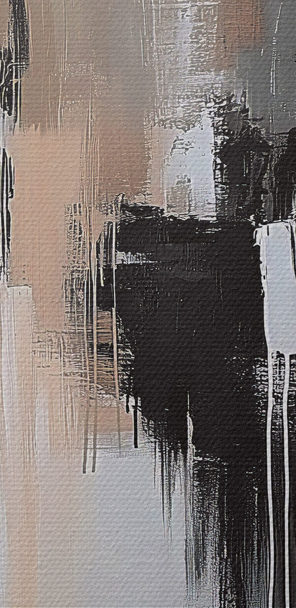 Peinture en noir et blanc Peinture en noir et blanc