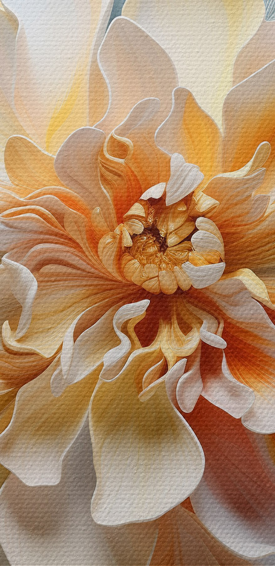 Belle composition florale abstraite