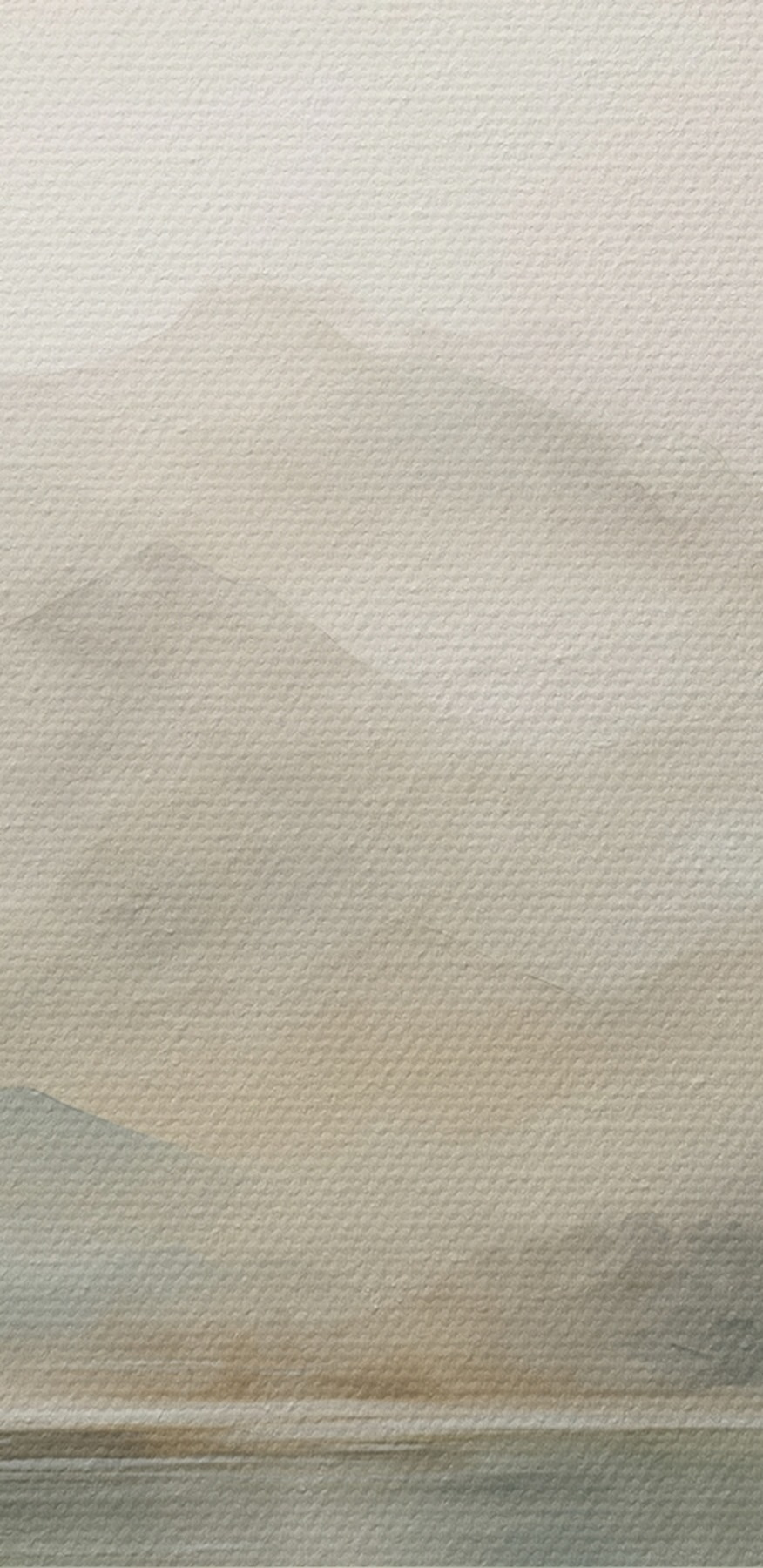 Aquarelle d'un lac avec des montagnes au loin