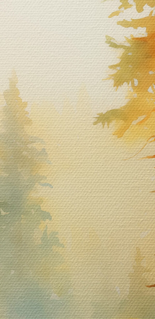 Aquarelle d'une forêt Aquarelle d'une forêt