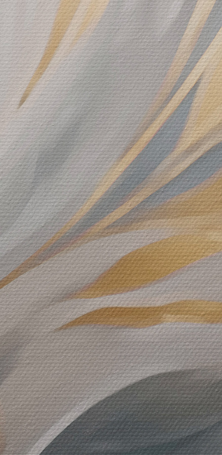 Des vagues élégantes dans des couleurs douces.